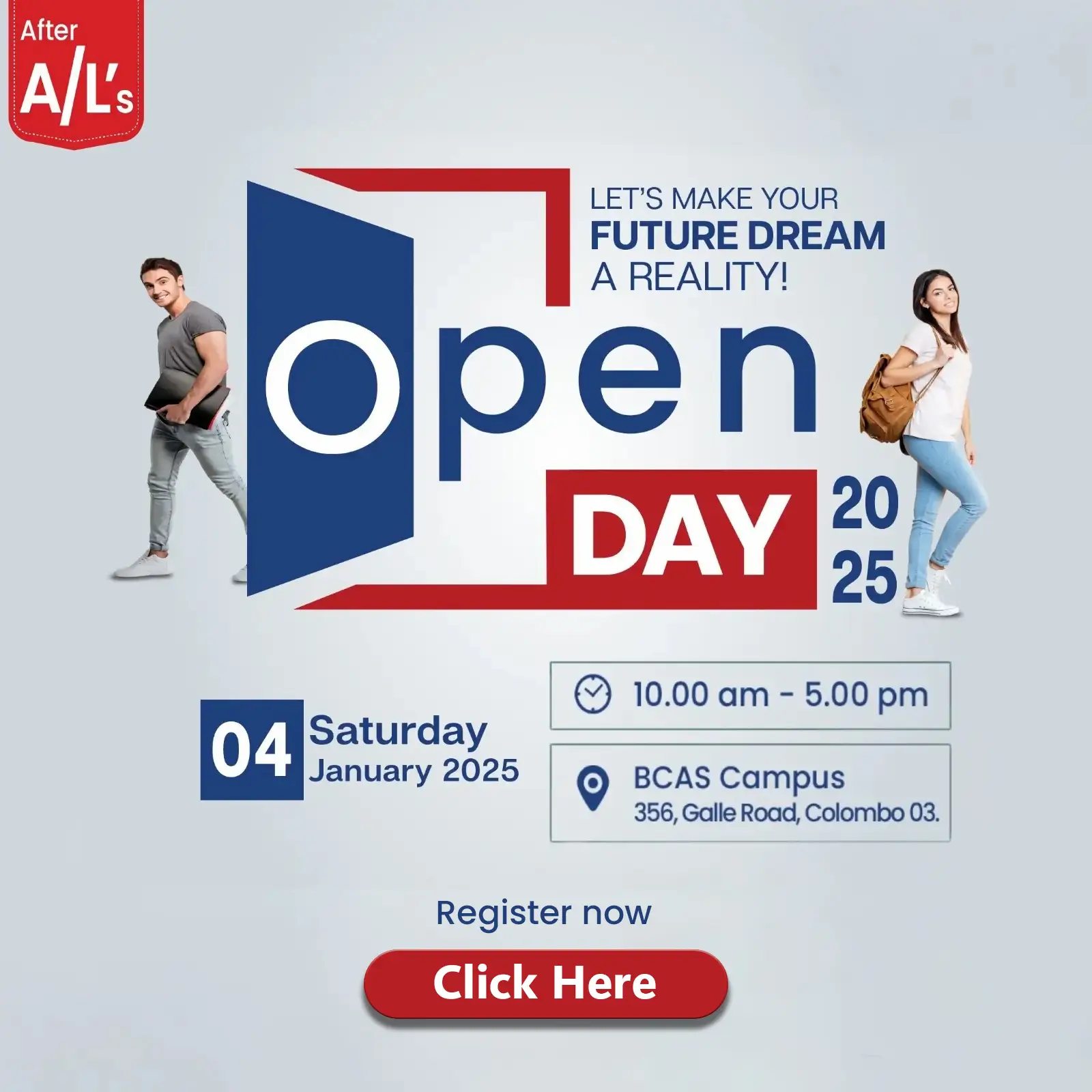 Open Day Ad